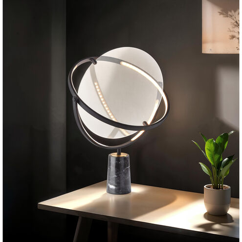 Orsa 25 inch 20.00 watt Black Table Lamp Portable Light, ADS360